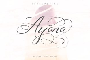 Ayana Font: Elevating Campaign Visuals with Modern Script