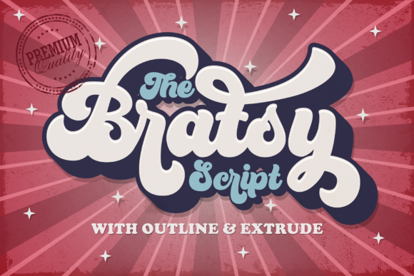 Bratsy Font: Adding Vintage Charm to Web Layouts