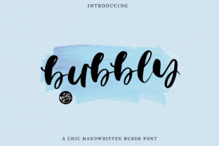 Bubbly Font: A Chic Script Typeface for Digital Campaigns