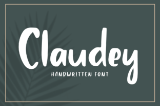 Claudey Font: Handwritten Style for Digital Campaigns