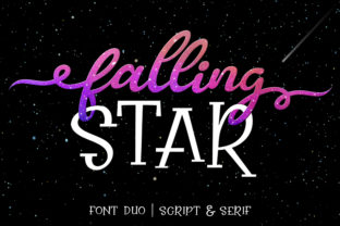 Falling Star Duo Font: A Web Designer’s Layout Test
