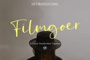 Filmgoer Font: A Casual Script for Feminine Branding