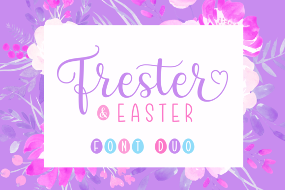 Frester Easter Duo Font for High-Impact Marketing