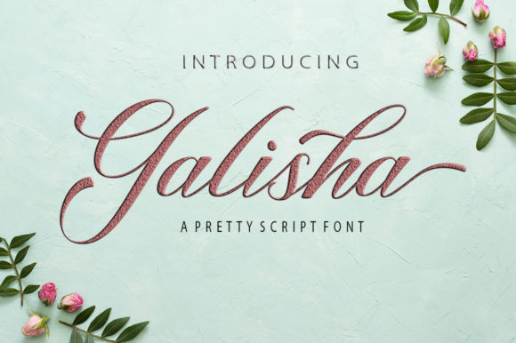 Galisha Font Review: Elegant Script for Brand Identity