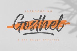 Gosthel Font: Handwritten Style for Business Branding