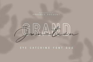 Grand Junction Duo: A Modern Font for Editorial Design