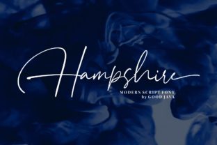 Hampshire Font Review: A Modern Script for Branding