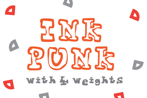 Ink Punk Font: Hand-Drawn Type for Web Design