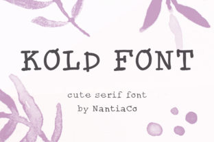 Kold: A Charming Serif Font for Modern Marketers