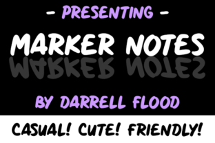 Marker Notes Font Review: Handwritten Style for Branding