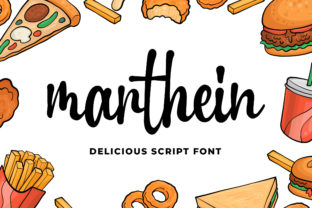 Marthein Font: Adding Playful Handwritten Charm to Web Layouts