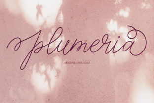 Plumeria Font: Elegant Script for Web Design