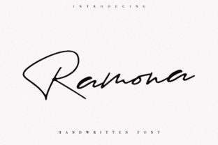 Ramona Font: Elevating Web Design with Handwritten Elegance