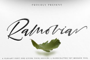 Ramovia Font: Testing a Handwritten Typeface for Branding