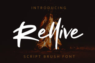 Rellive Font Review: Editorial Design with Adventurous Script