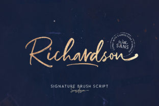 Richardson Font Review: Elevating Small Business Branding