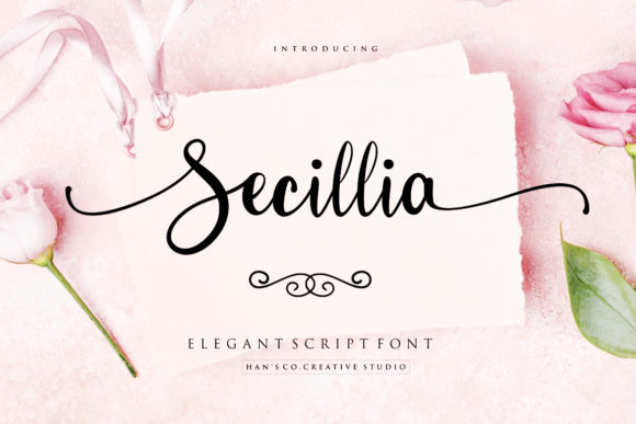 Secillia: A Designer’s Take on This Script Font
