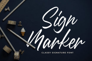 Sign Marker Font: Adding Authentic Charm to Brand Identity