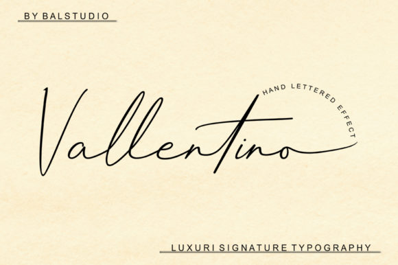 Vallentino Font: Elevating Digital Brand Identity