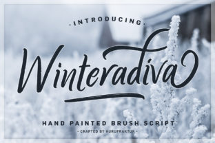 Winteradiva Font: Elevating Seasonal Brand Identity